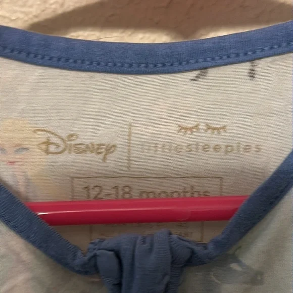 Little Sleepies Blue Princess Pajamas - Picture 4 of 6